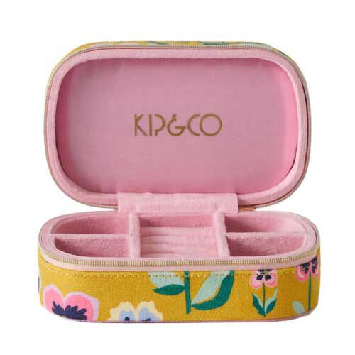 Kip&Co Pretty Pansy Travel Velvet Jewellery Box One Size